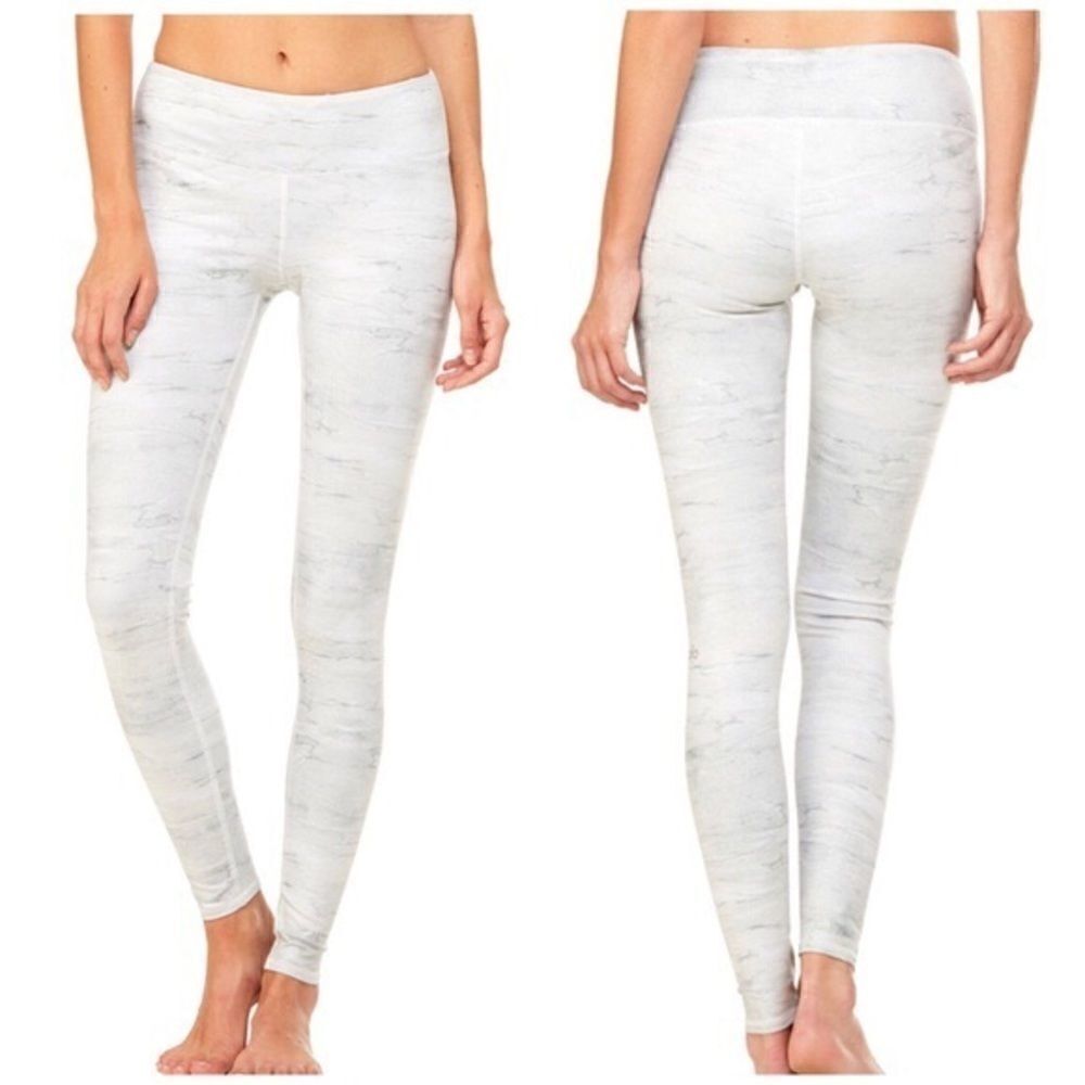 Alo Yoga Airbrushed Leggings - Sequoia Marble